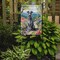 Edge Collections - 11.25" X 15.50" - Multicolor - Scottish Deerhound Spring Path Decorative - 1 Piece
